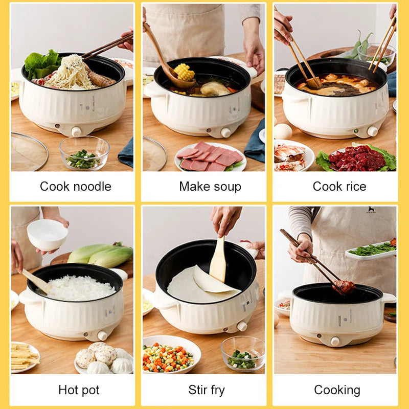 1.7L Multicooker Single/Double Layer Electric Pot