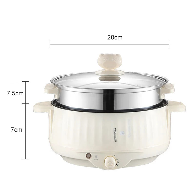 1.7L Multicooker Single/Double Layer Electric Pot